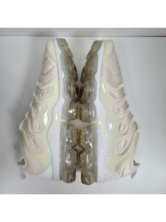 Nike Air Vapormax Plus Men\'s Triple White Sneakers 924453-100 US Size 11 main image 4